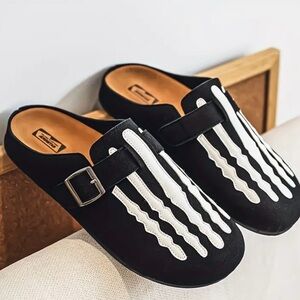 Men’s Skeleton slip ons